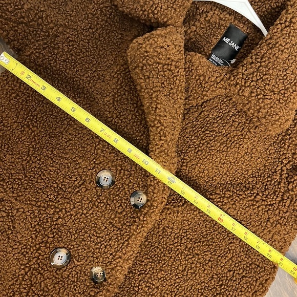 Faux fur teddy coat size M - Picture 7 of 10